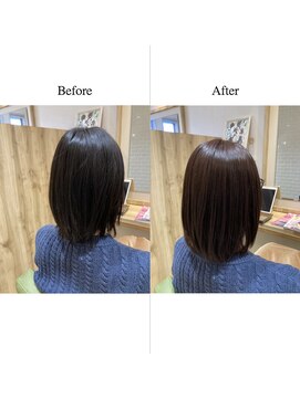 カミケンネクスト(kamiken.next) 美艶カラー大人可愛いストレートミディアム【カミケンネクスト】