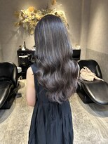 ロンド レア 天神大名店(Lond Le’a)&nbsp;ダブルカラーハイライトグレージュレイヤーカット髪質改善ブルベ