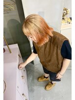 クリム(qulim)&nbsp;ルーツカラー【オレンジ×ベージュ】