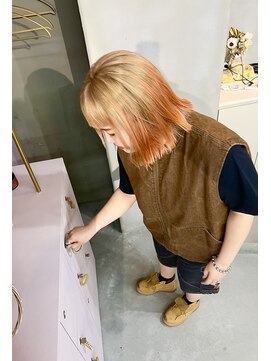 クリム(qulim) ルーツカラー【オレンジ×ベージュ】