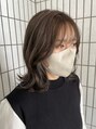 アイズ(I'z)&nbsp;外ハネミディアムグレージュカラー　　　　　北習志野
