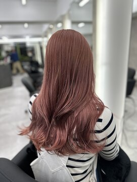 アルドーレ(Ardore) ブリーチ１回からできるピンクカラー♪