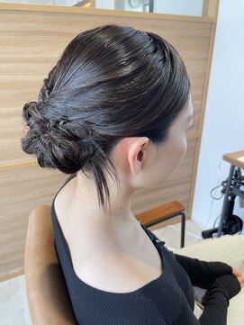 スーリール 箱崎店(Sourire) シンプルシニヨンSET