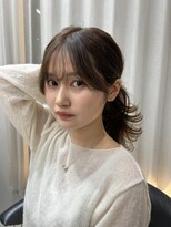 ボタン テンジン(VOTAN tenjin)&nbsp;顔周りカット/天神/韓国風巻き/くすみベージュ/【votan_rakuto】