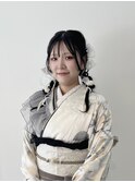 成人式お支度/着付け×ヘアセット