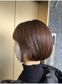 ★20代30代40代似合わせカットイメチェン前髪こなれミディ