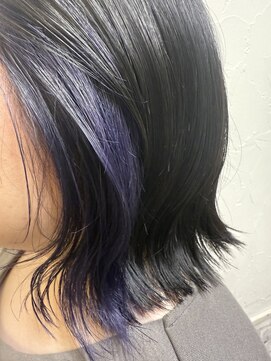 シュリット(schritt) ブルーバイオレットカラーインナー渋谷UCHIDA