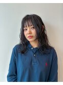 【廣瀬】ステップカット×ゆるふわパーマ