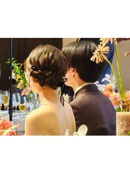 【駅近×中軽井沢駅１分/駅構内】華やかに可愛く彩る…崩れにくいとっておきのヘアセット◇　　