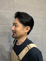 バルベストーキョーサウス(BARBES TOKYO SOUTH)&nbsp;整髪料なしの大人ビジネスヘアスタイル【清板】