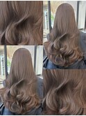 ブリーチなしダブルカラーで作るマロンベージュ♪10代20代30代