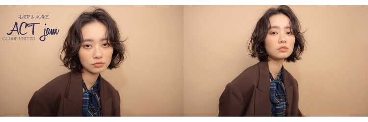 アクトジャム(ACT jam)のサロンヘッダー