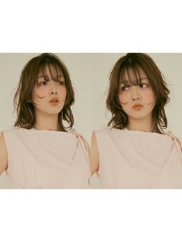 顔まわりにさりげない後毛で小顔魅せ◎抜け感×似合わせデザインあなたらしさを引き立てる［梅田/大阪］