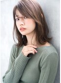 【くびれセミロング】艶×抜け感の大人ヘア