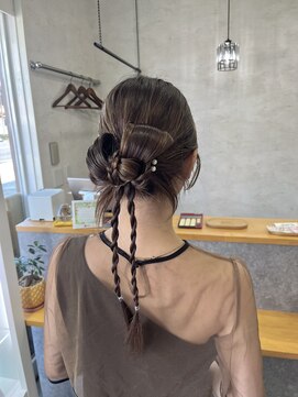 アートマン(artman) 【artman 岡菜々子】カチモリヘア/お呼ばれアレンジ/佐世保/日野