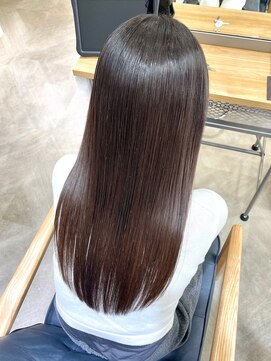 ロングヘア×髪質改善トリートメント