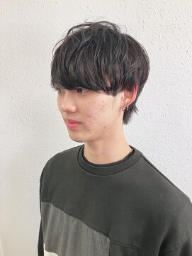 ジェナ(Jena) メンズショートマッシュツーブロック炭酸シャンプー横浜