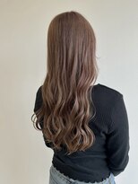 ラヴィズム 松崎店(LUVISM)&nbsp;韓国/顔周りレイヤー/おくれ毛/ベージュ/ダブルカラー/東区/松崎