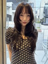 ローレン(Rollen)&nbsp;エクステ/鎖骨からロングへ韓国アンニュイレイヤースタイル//☆