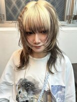 ヴェルデ(Verde)&nbsp;抜きっぱなしブリーチ×ブラックデザインカラー