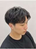 春カラーに◎刈り上げマッシュ×ルーズパーマ/メンズ