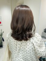 ナビバイケンジ(NaVI by KENJE)&nbsp;【NaVI/渡辺】外はね×ベージュカラー