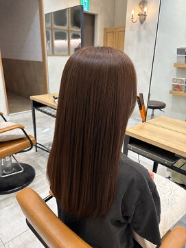 ラボヌールヘアーグレース 門前仲町店(La Bonheur hair grace) 髪質改善トリートメント/ミルクベージュ/ツーウェイバング