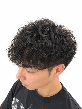 シザーズ(SCISSORS) シャドウパーマ、ダウンバング