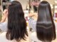 ヘアーアンドメイク シーク 八王子(HAIR&MAKE SeeK)の写真/【リピーター続出！】CMのヘアモデル級に美しいストレートに♪手触り/ツヤ感/モチの良さ◎を是非体感して。