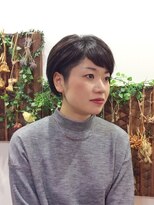 ヘアーサロン チカ(HAIR SALON CHIKA)&nbsp;刈り上げ黒髪ショート