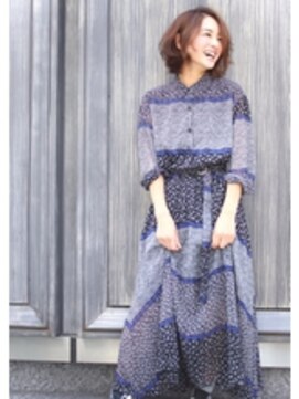 ジ エクト 心斎橋(The Ect) 【TheEct心斎橋】似合わせお洒落ボブ ×ニュアンスウェーブ