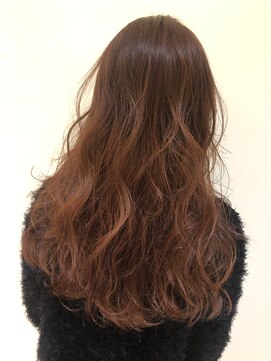 コルソ ケーツー 梅田 茶屋町(corso k-two) 外国人みたいなオレンジグラデーション☆