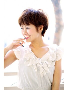 ヘア ルミナス バイ フォルテ(HAIR LUMINAS by FORTE) リラックスショートで抜け感UP！とろけるカラーでふんわり質感