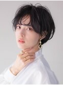 マッシュショート 大人可愛い うる艶髪 青山 表参道 30代40代