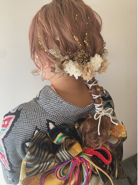 美容室 アイディー i-dee 成人式ヘア