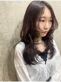 【ロングウルフ×ワインレッド】ヘアスナップ・山下