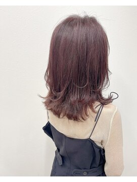 フレーム ヘア ルーム 天王寺駅前店(FRAME hair room) 大人可愛いミディアムレイヤー