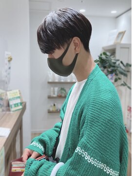 モリオフロムロンドン 松戸店(Morio from London) 【松戸 岩口】黒髪ツーブロックハンサムショート