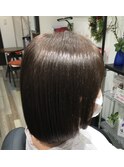 髪質改善カラー+カット+ファイバーシステムトリートメントMB