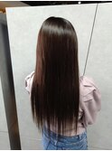 プルエクステで艶髪ロング