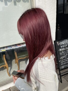 ボアップ 新居浜店(boappu) #エクステ #カラー #エクステカラー #ピンク
