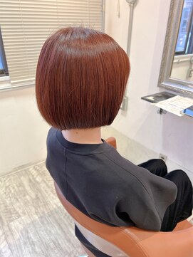 ヘアーサロン キー(Hair salon key) オレンジブラウン