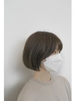 ビーヒアナウ N゜03 金沢駅西店(BE HERE NOW) 大人ショートボブ×ナチュラルボブ×ミニボブ  20代30代40代