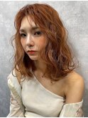 オレンジブラウン