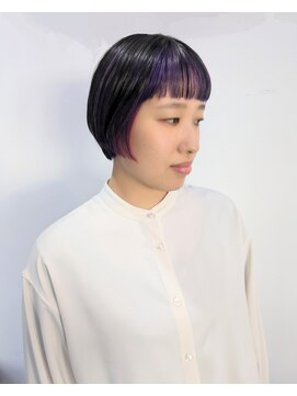 ネリネ(nerine) インナーカラーボブ