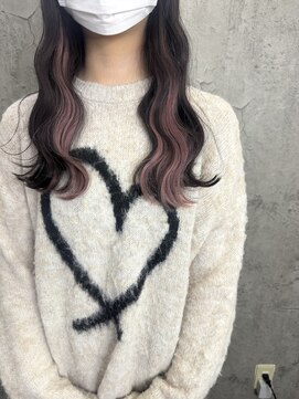 ルーツアイリー 心斎橋(ROOTS IRIE) インナーエクステ☆大人ピンク/イヤリング