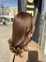 コワファースト 大分(COIFF1RST) スモーキーベージュカラー