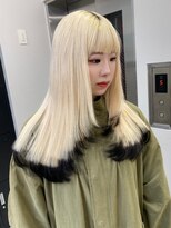 ベレーザシェルト(Beleza scelto)&nbsp;7339ニュアンスカラー韓国インナーカラーバレイヤージュ袖カラー