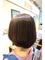 ヘアー グリーン(hair green) つや艶ボブ40代50代60代