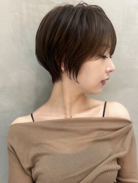 ロンドエニカ 大宮(Lond enika) 切りっぱなしボブエアリーロング美髪ピンクブラウン[大宮]